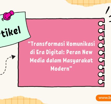 Perubahan Sosial Era Digital